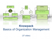 Basics of Organization Management - 37 diagrams in PDF